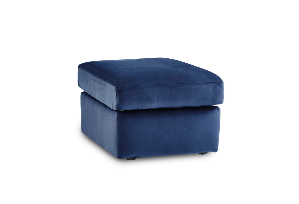 Camden LuxVelvet Swivel Chair & Footstool