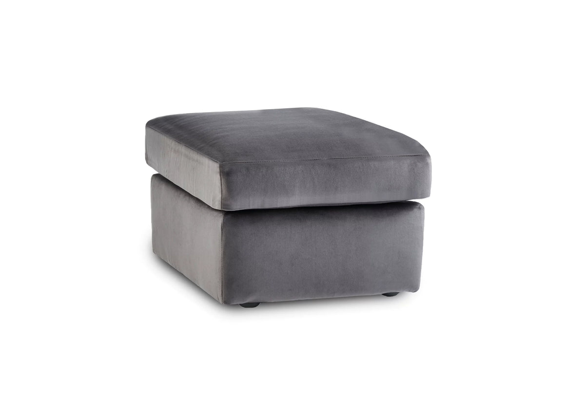 Camden LuxVelvet Swivel Chair & Footstool