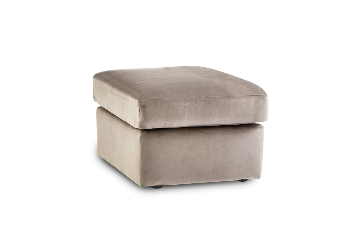 Camden LuxVelvet Swivel Chair & Footstool